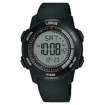 Lorus sport man Cyfrowy męski zegarek z silikonową bransoletą R2371PX9