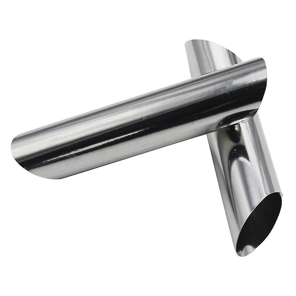 6 יחידות קרואסון צינורות טיגון קנולי צינורות מתכת קנולי תבניות קנולי גליל מאפה