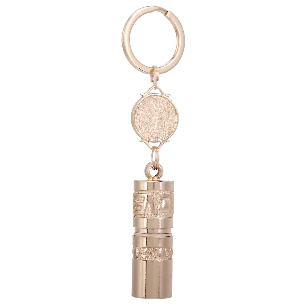 Mini Portable Battery Powered LED Flashlight Lamp Keychain Pocket Torch Light (Heart)