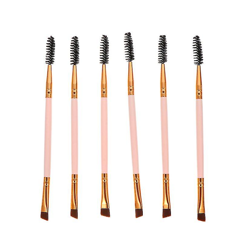 6pcs Angled Eye Brow Brushes