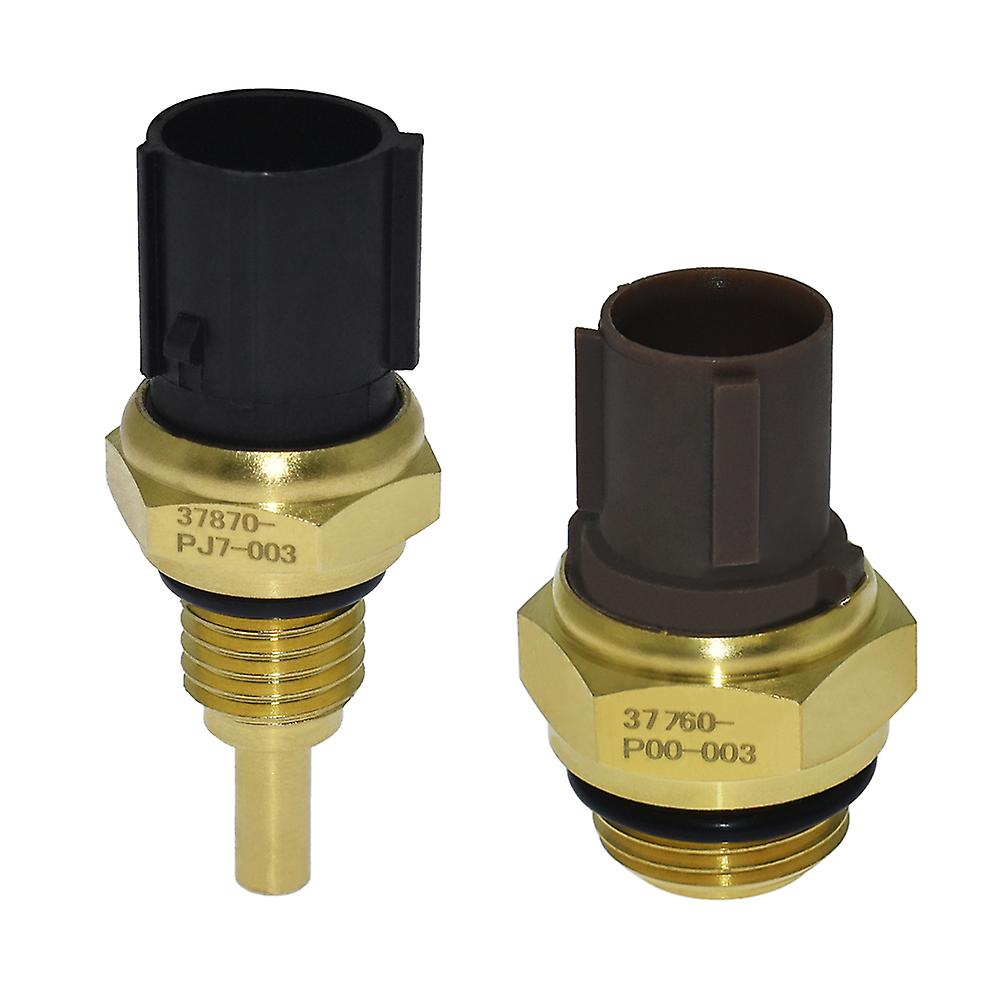 Water Temperature Sensor Switch Set 37760-p00-003 37870-pj7-003 For Acura Cl Integra, Honda Accord Civic Crv Crx , Isuzu Oasis