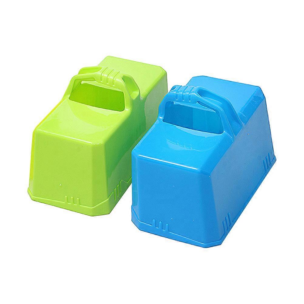 2 Pcs Toys Sand Maker Tools Sand Castle Brick Maker Beach Toy Brick Form Plastic Snowball Maker Snow Block Maker