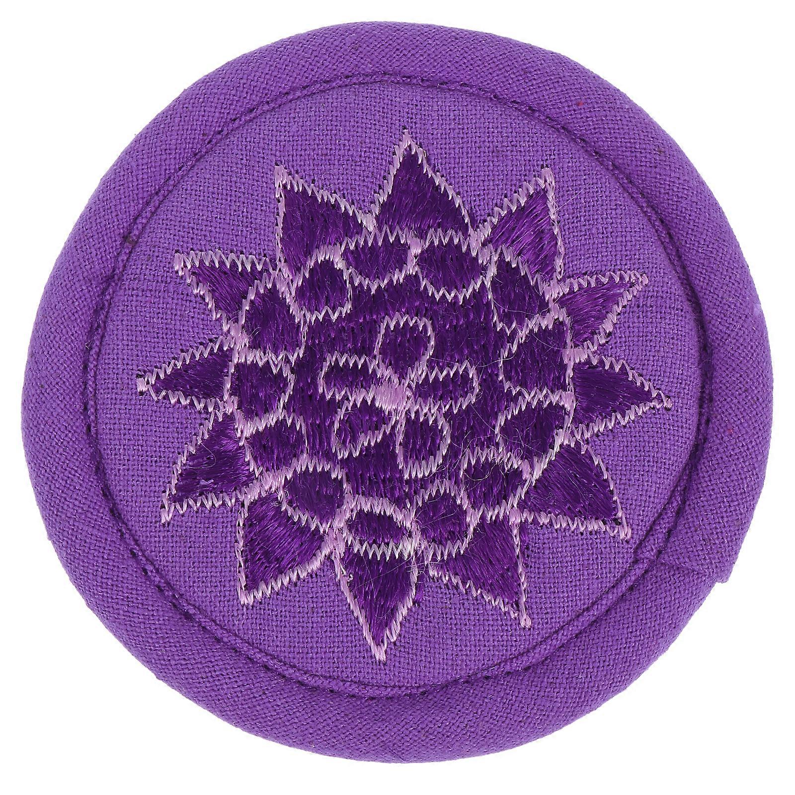 1 قطعة التطريز الغناء وعاء حصيرة التبت البوذية الفن الحرف الديكور لقاعة بوذا