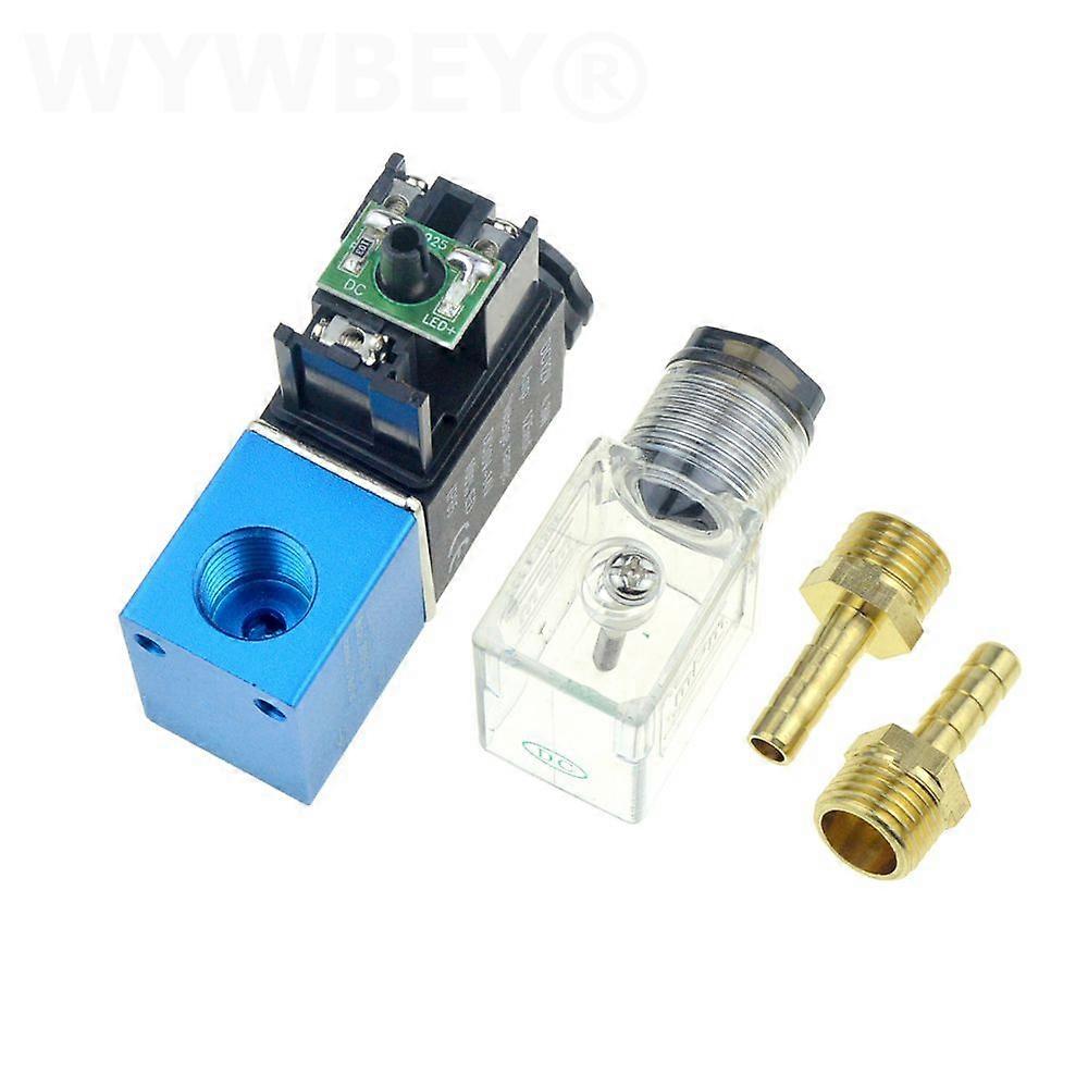 Électrovanne Pneumatique Wengart 3V210-08 - 1/4 PT, DC12V - 2 Positions 3 Voies - Pour Contrôle De Cylindre