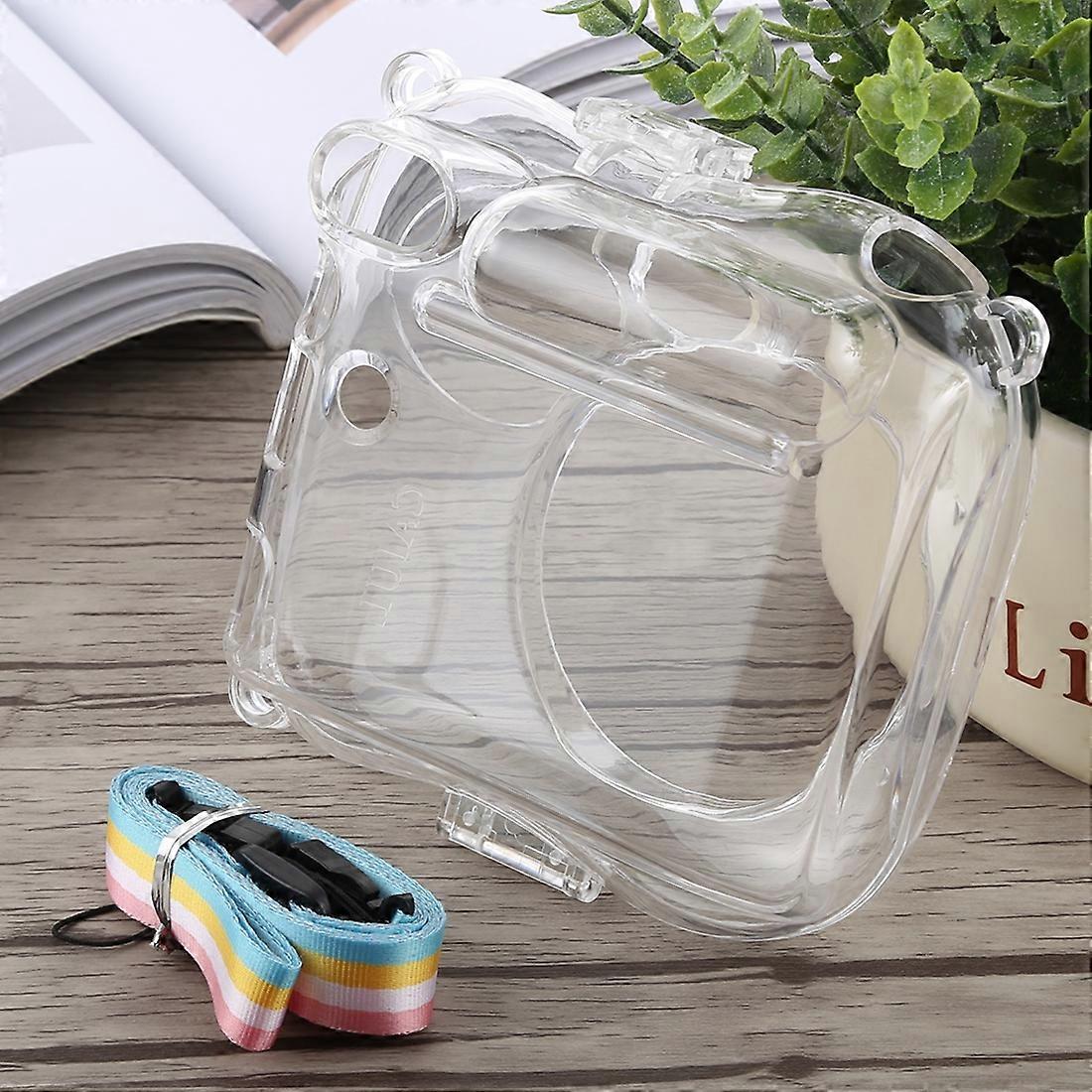 Crystal Shell Case with Strap for FUJIFILM instax mini 25