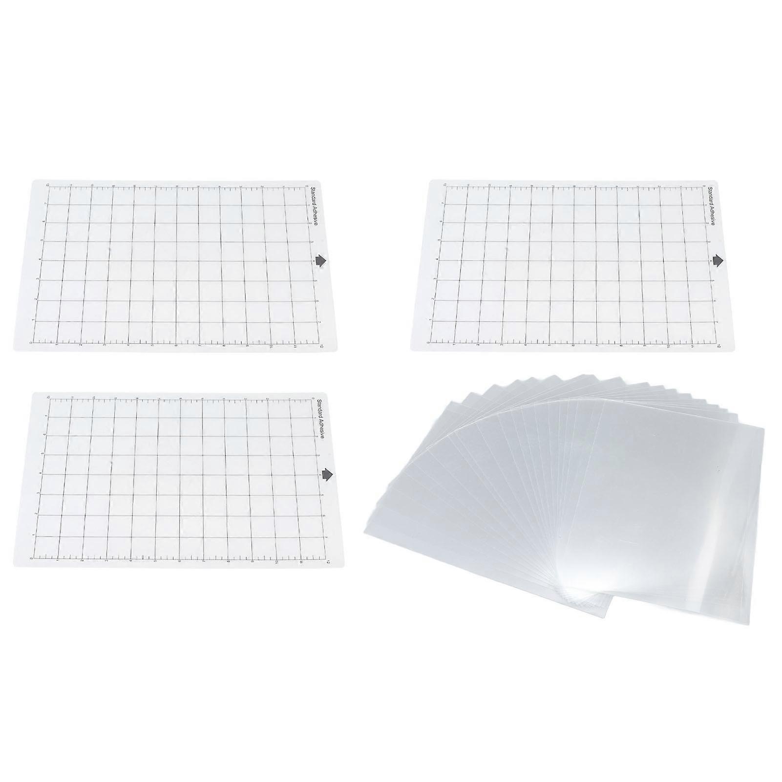 23 Pcs Cutting Sheets Mat Set Flexible Strong Washable Stencil Sheets Template Material Sturdy Cutting Mat