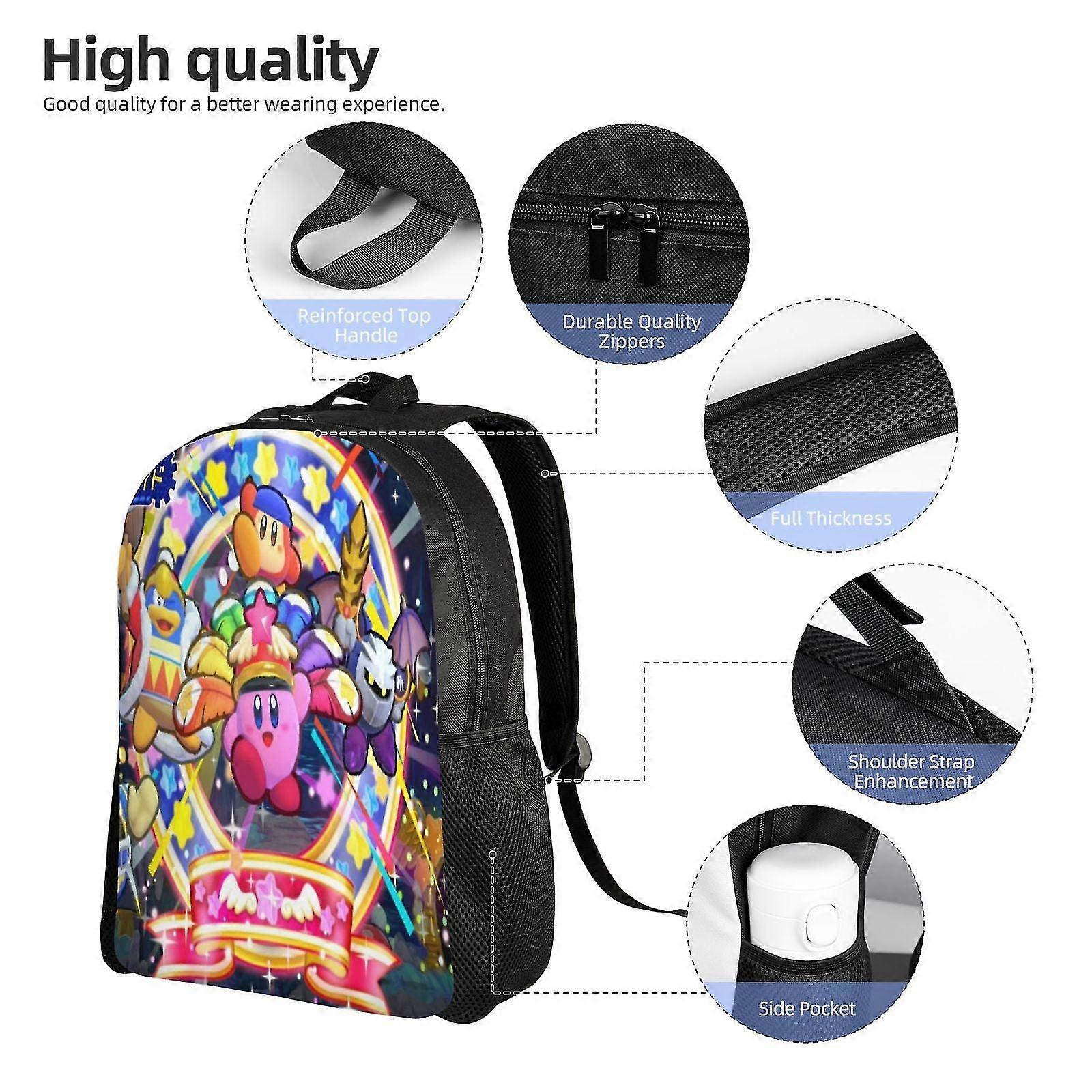 UNIKITTY Cute Horse Backpack For Girls - Adjustable School Backpack With Multiple Pockets, 17"H X 12"L