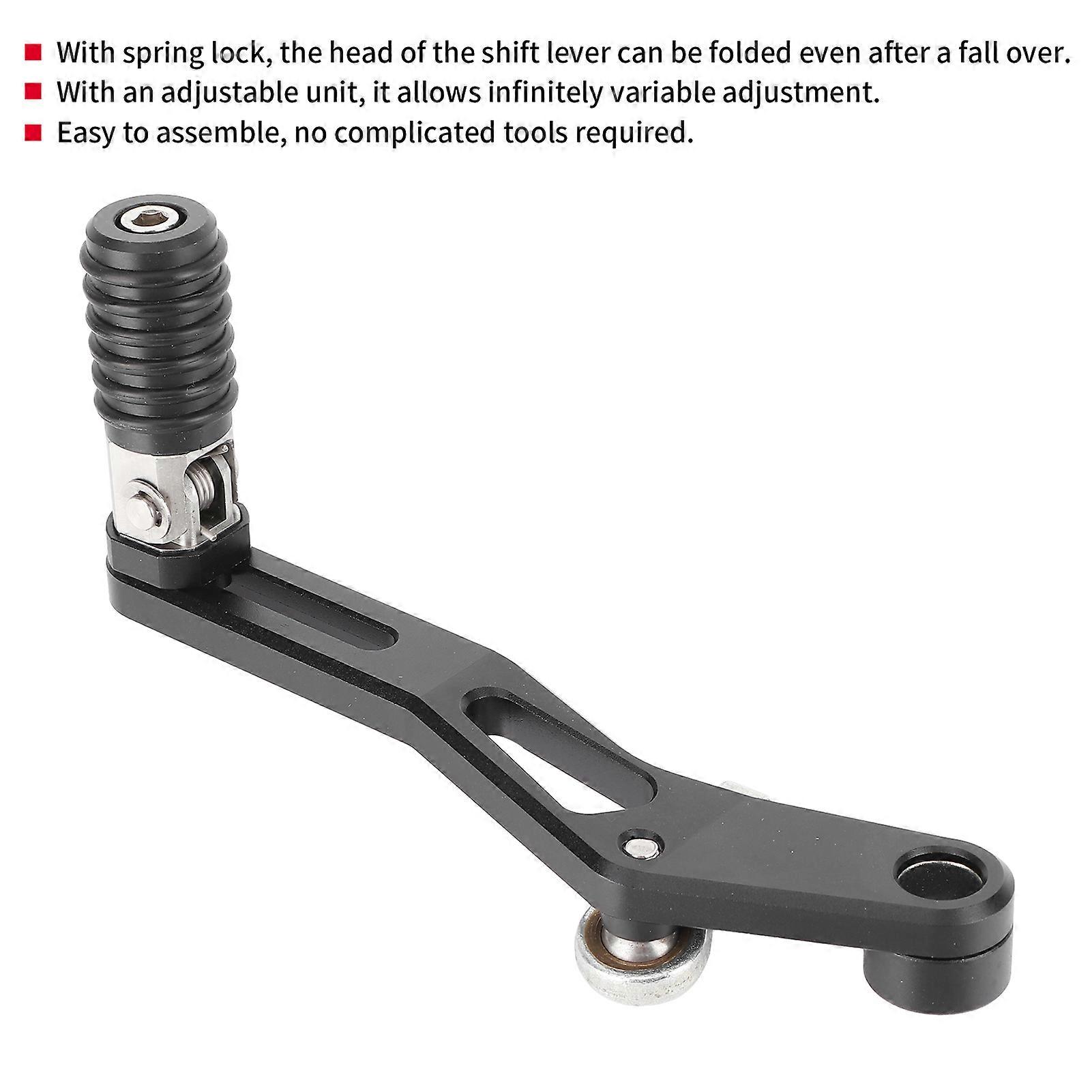 Pedal de alavanca de câmbio para motocicleta compatível com Yamaha MT-07/FZ-07/MT-07 Tracer/XSR 700