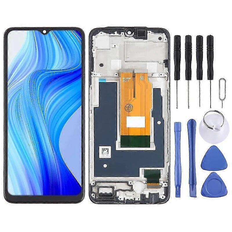 Oem Lcd Screen Compatible Realme V20 Digitizer Full Assembly With Framecompatible