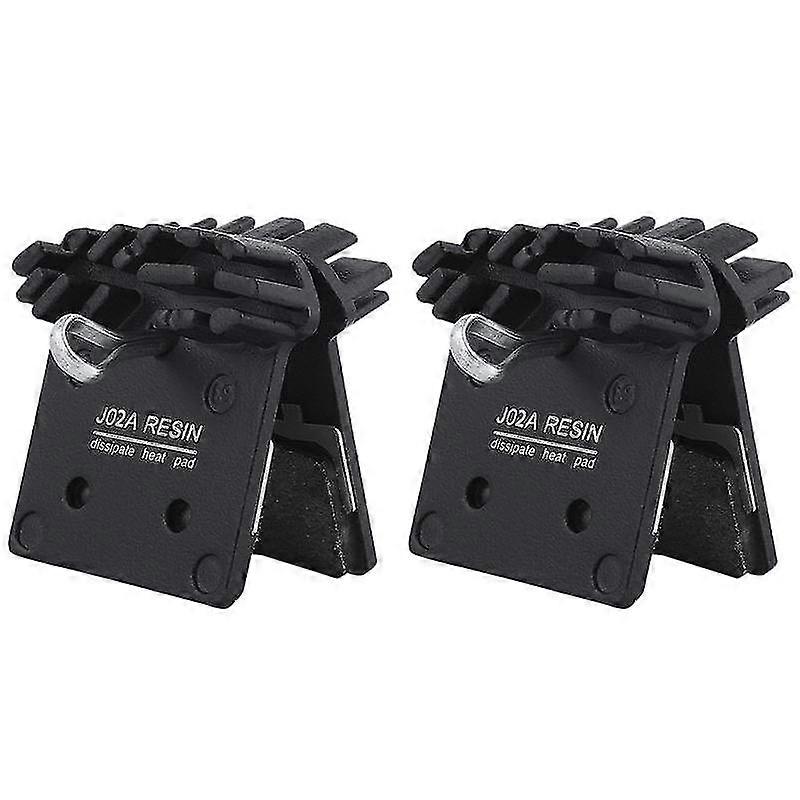 2x 自行车树脂盘式刹车片 Ice Tech 自行车液压冷却刹车片 J02a 适用于 Slx Deore Xtr