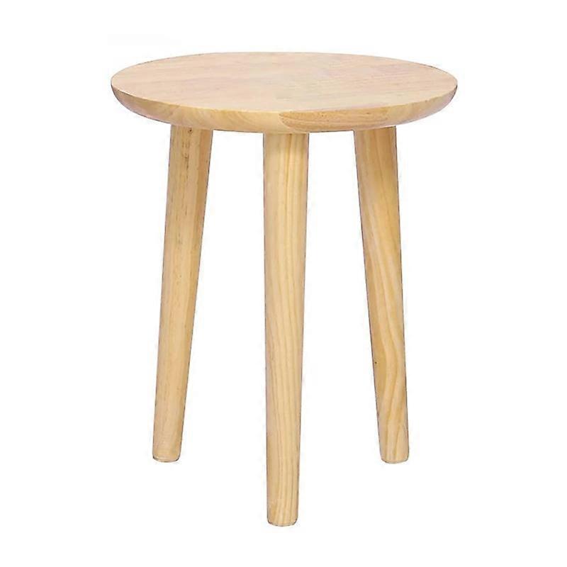 Mid Century Plant Stand, Small Side Table Plant Stands for Indoor Plants, Plant Holder for Flower Pots Modern Wood color