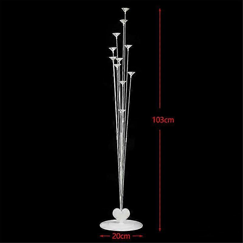 Barsinfi 11 Balloons Support Display Stand Balloon Holder Column Baloon Birthda