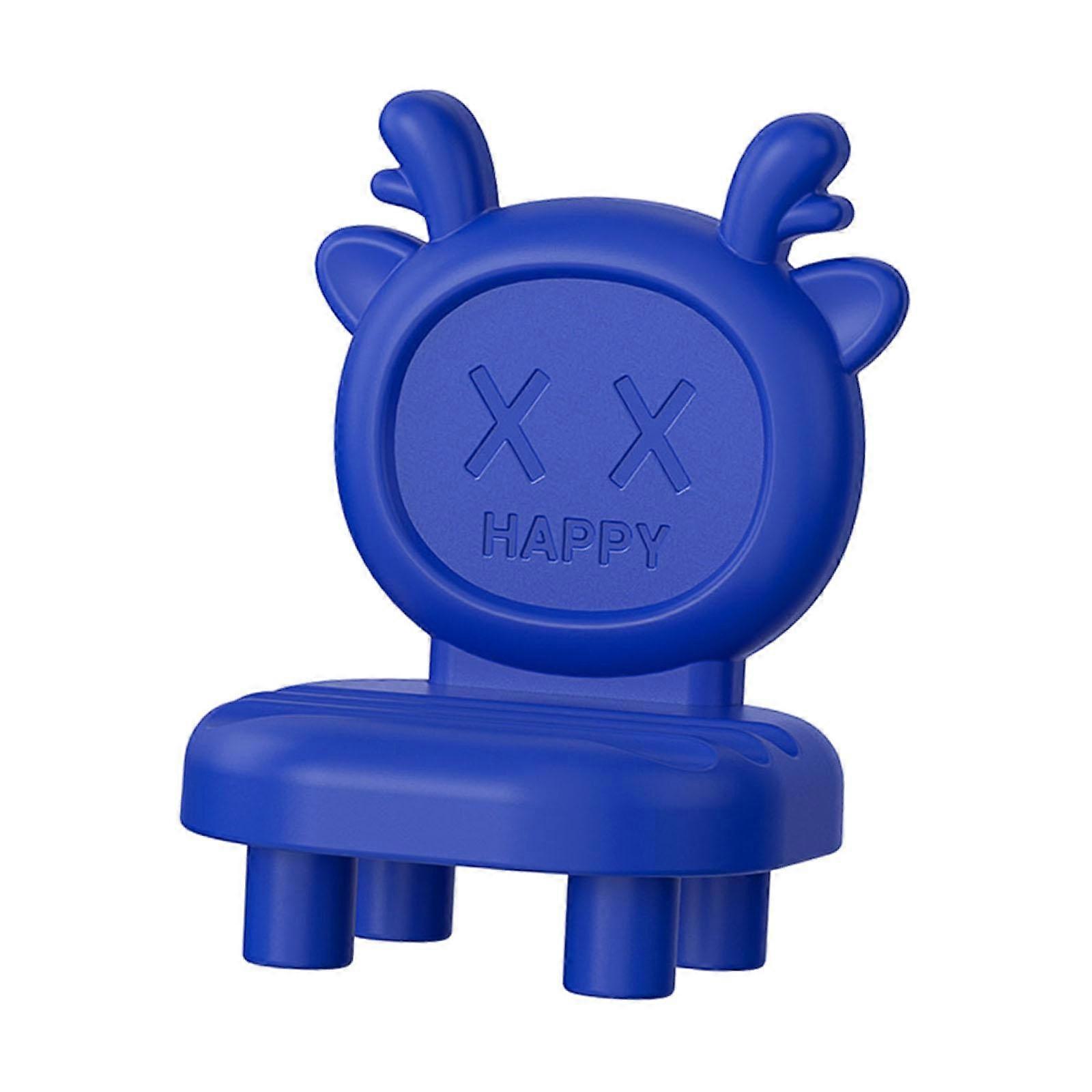 Desktop Phone Holder Universal Portable Phone Bracket for Home Bedroom Decor blue