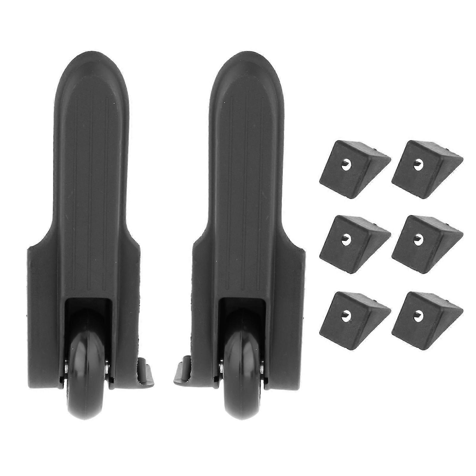 1 Pair Luggage Wheel Trolley Suitcase Wheel Universal Replacement