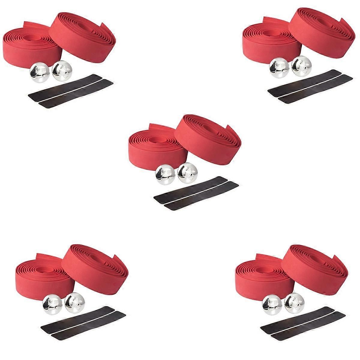 Bicycle Handlebar Tape Anti-Slip Shock Absorption Wrapped Bar Tape Soft & Breathable High Toughness