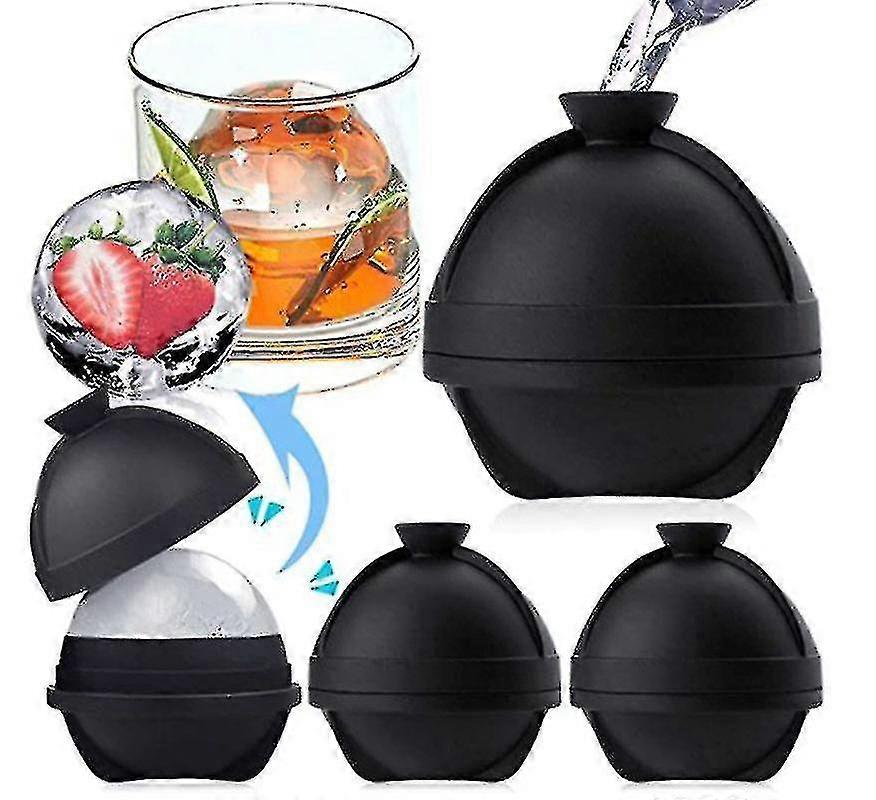 silicone reusable silicone ice ball molds