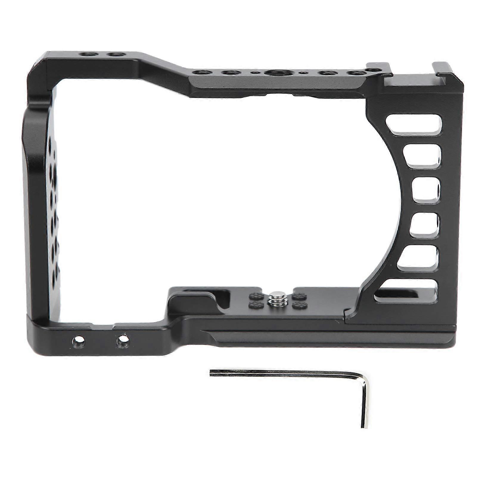 Aluminum Alloy Camera Video Cage Shooting Extension Bracket for A7C Camera Lightweight and Versatile
