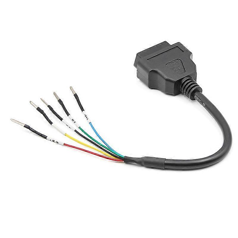 16 Pin OBD OBD2 Female K Line CAN Line Jumper Tester Connector Car Diagnostic Extension Cable Cord