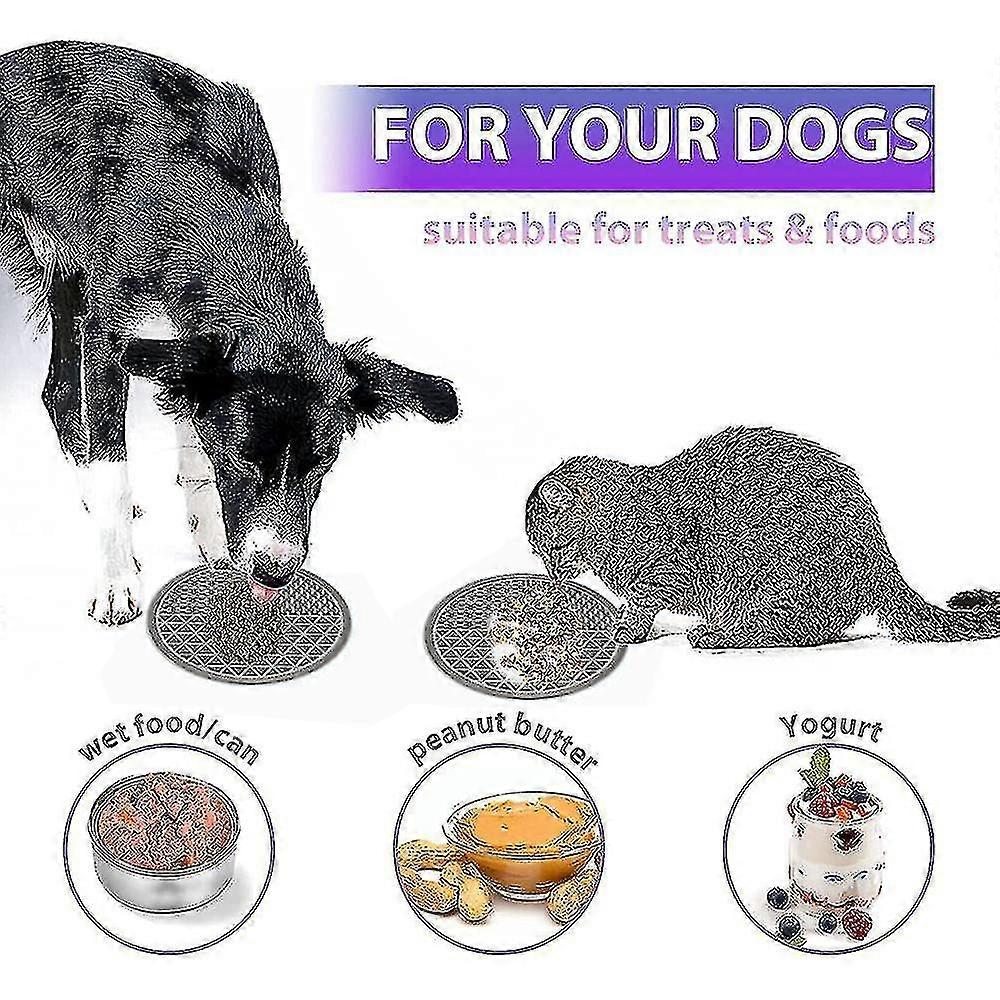 Dog Lick Pad To Replace Slow Feeder Dog Bowl,keep Them Busy Reduce Anxiety Boredom