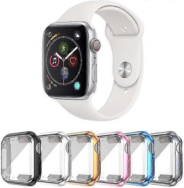 6-Pack Apple Watch Case with Ultra-Thin Screen Protector