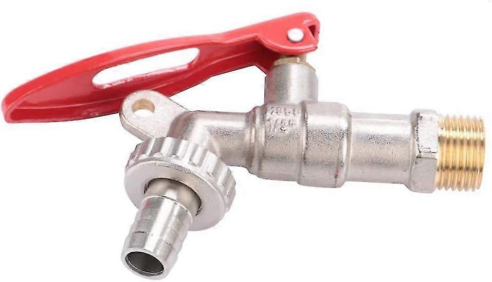 1/2" BSP Garden Water Tap Brass Thread Lockable Faucet Home Outdoor Garden Tool