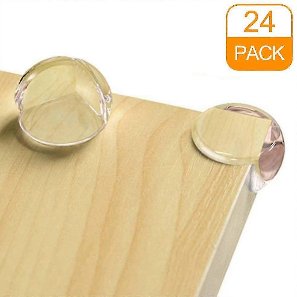 Corner Protector, Baby Proofing Table Corner Guards, Keep Child Safe, Protectors For Furniture Against Sharp Corners (24 Pack) By
