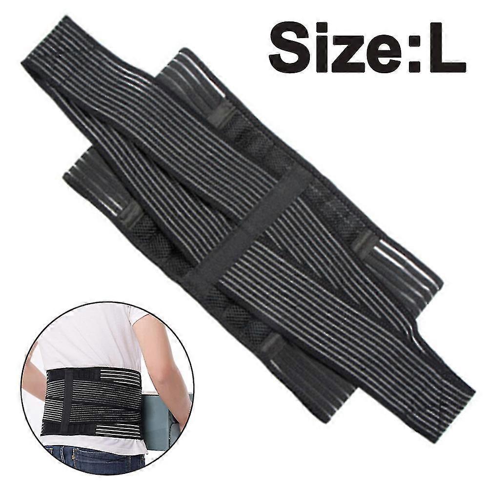 Lower Back Brace Lumbar Support Wrap Herniated Disc Pain Relief