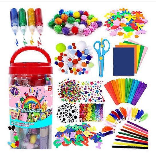 kit - Pipe cleaner, moving eyes, multi-coloured balls