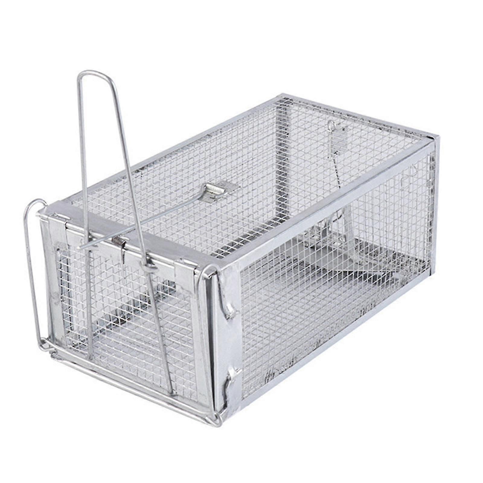 Household Humane Continuous Mousetrap Large Space Automatic Rat Trap Cage For Mouse Chipmunk Squirrel Indoor Outdoor