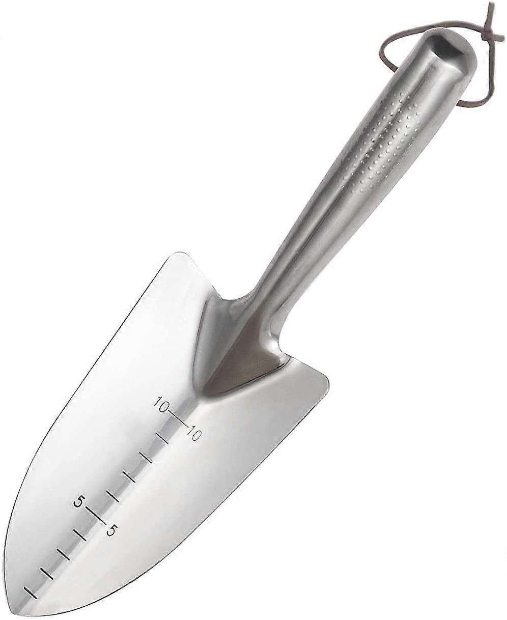 Spade, handspade i rostfritt stål