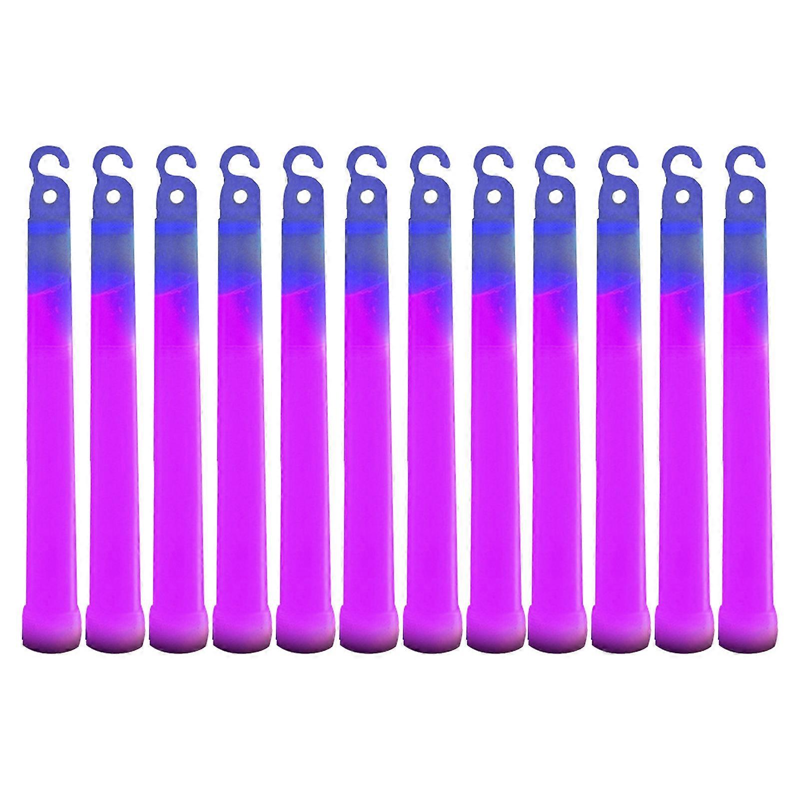 Kaesi 12 Pcs Bâton Lumineux Ultrabright Longue Durée Jetable Multi-usage Attrayant Bâton Lumineux pour le Camping