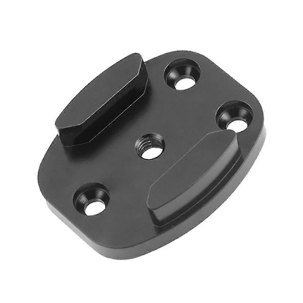 Cnc Aluminum Qr Tripod Mount With 1/4 Adapter Buckle, Flat Surface Base Compatible With Hero 9 8 7 6 5 4 3+/xiaoyi/sjcam