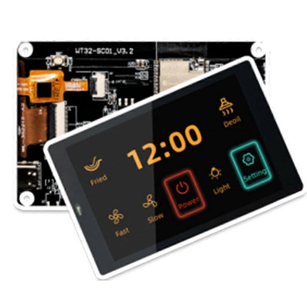 Esp32 Development Board Wt32-sc01 With 3.5in Mcu Port 320x480 Capacitive Multi-touch Lcd Screen Bui