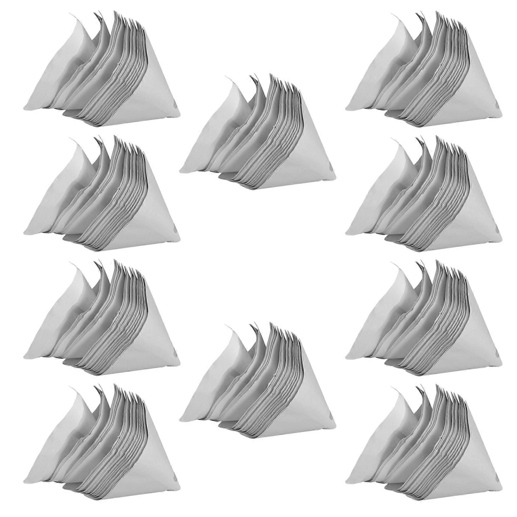 500Pcs Fine Paint Paper Strainers (150 Micrometer) Sieve Filter Mesh New