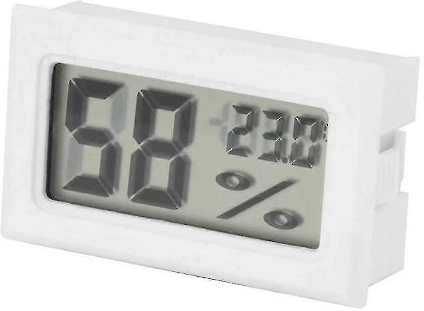 Digital Lcd Indoor Thermometer Temperature Humidity Meter Mini Hygrometer Device