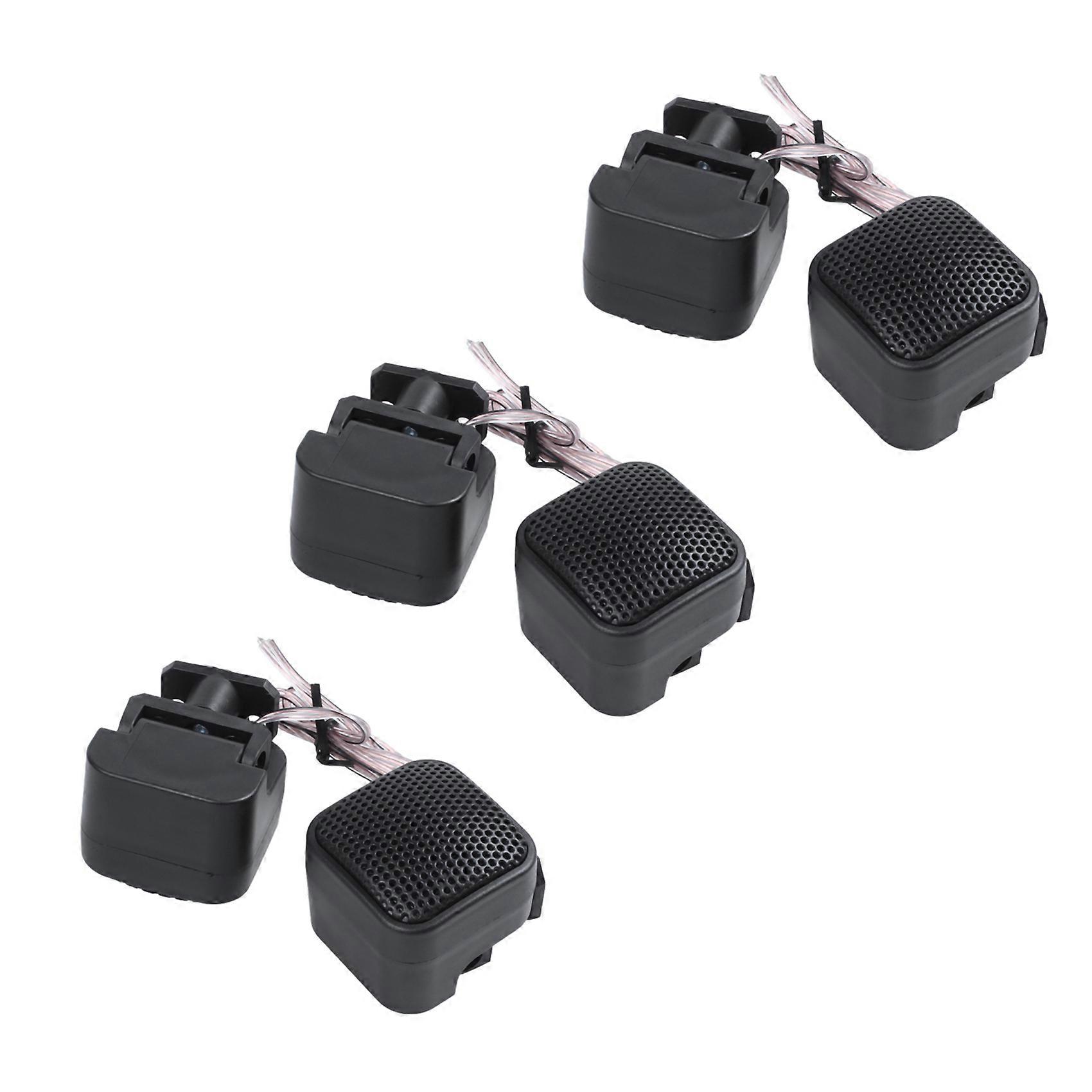 6 Pcs Auto Car Audio System Loud Speaker Dome Tweeters 4cm Dia 500W
