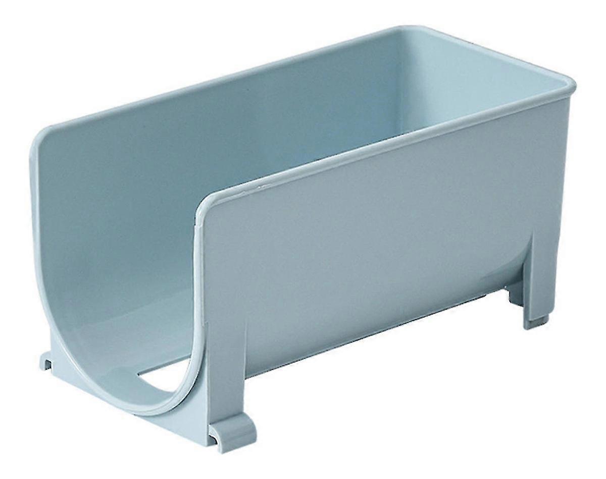 Kitchen Refrigerator Bottle Storage Rack Plastic Kitchen Storage Shelf Stackable Wine Bottle Multi-layer Storage Rack Beverage Can Storage Rack (blue)