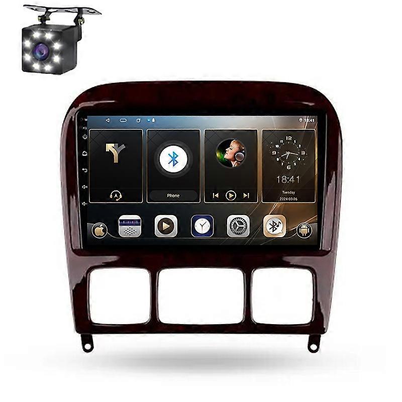 For Benz S-Class S Class W220 VV220 1998 - 2005 Car Radio Multimedia Video Carplay Navigation GPS