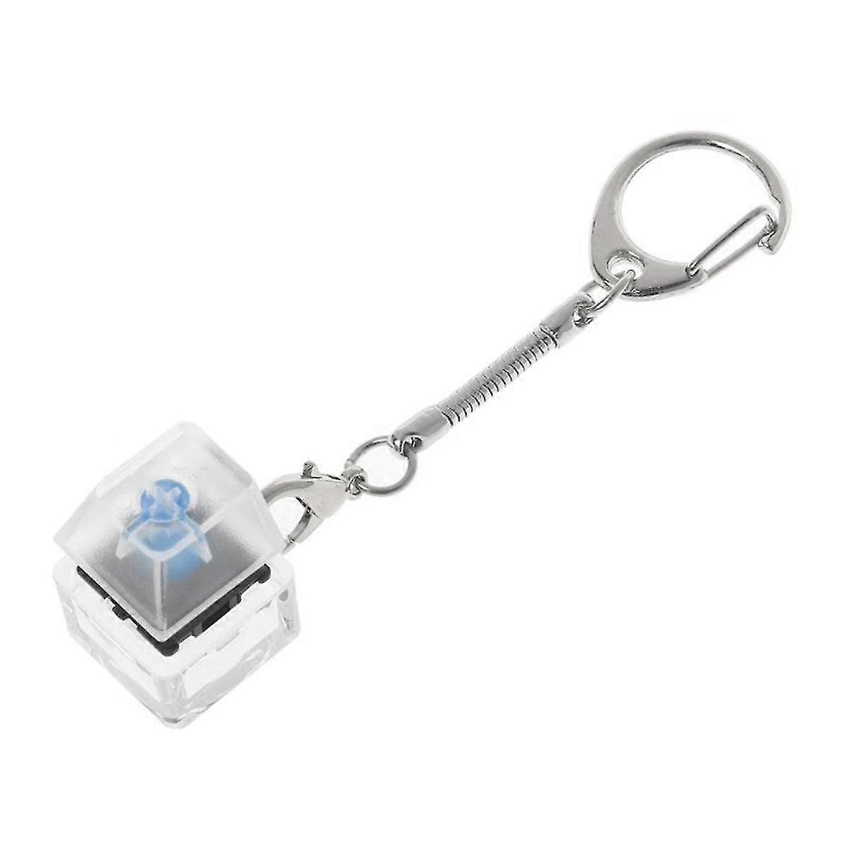 Single Switch Mechanical Keyboard Keychain For Mx Keyboard Switches Tester Blue