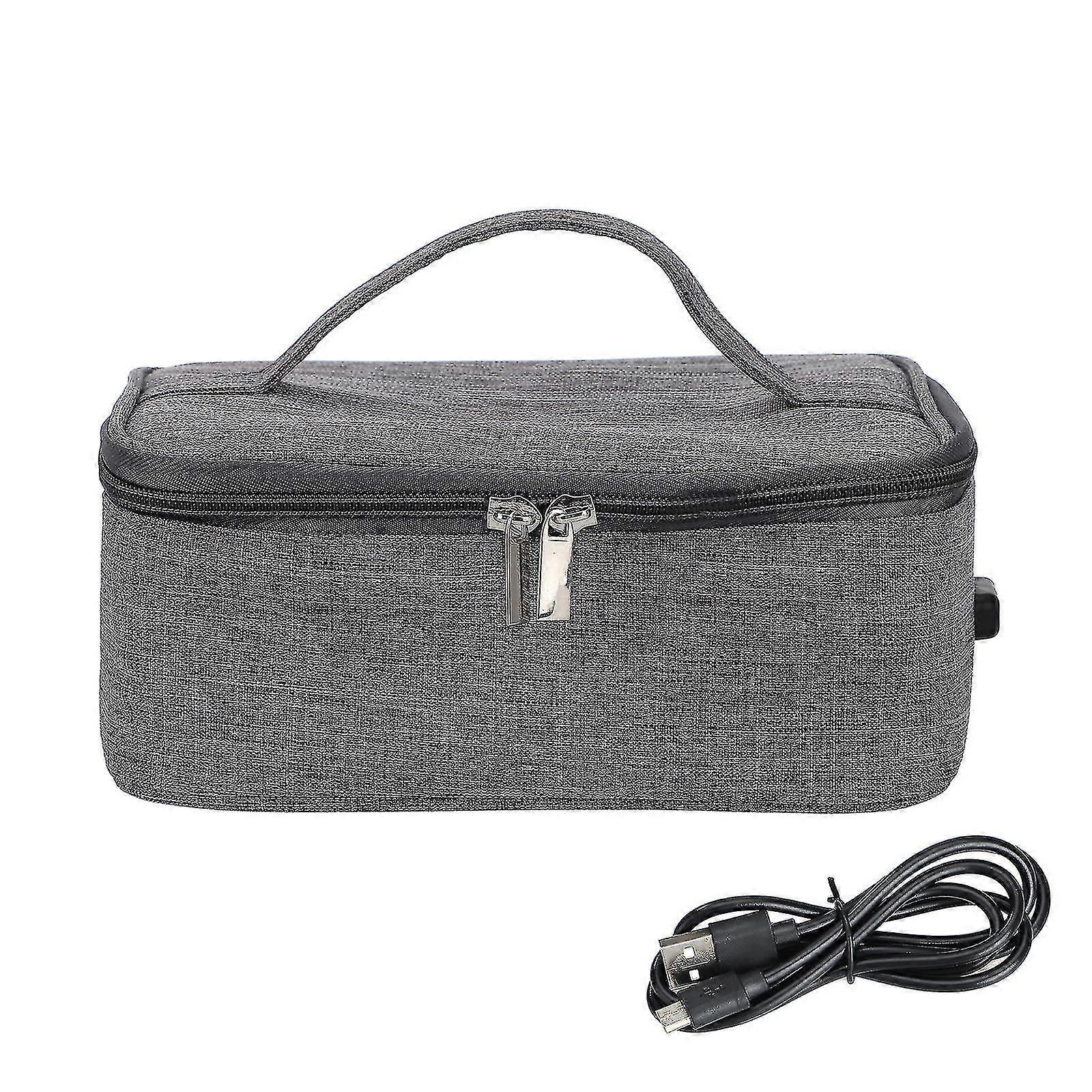 Usb נייד מזון מחמם ושקית ארוחת צהריים חמה יותר תנור מיני אישי לנסיעות משרדיות