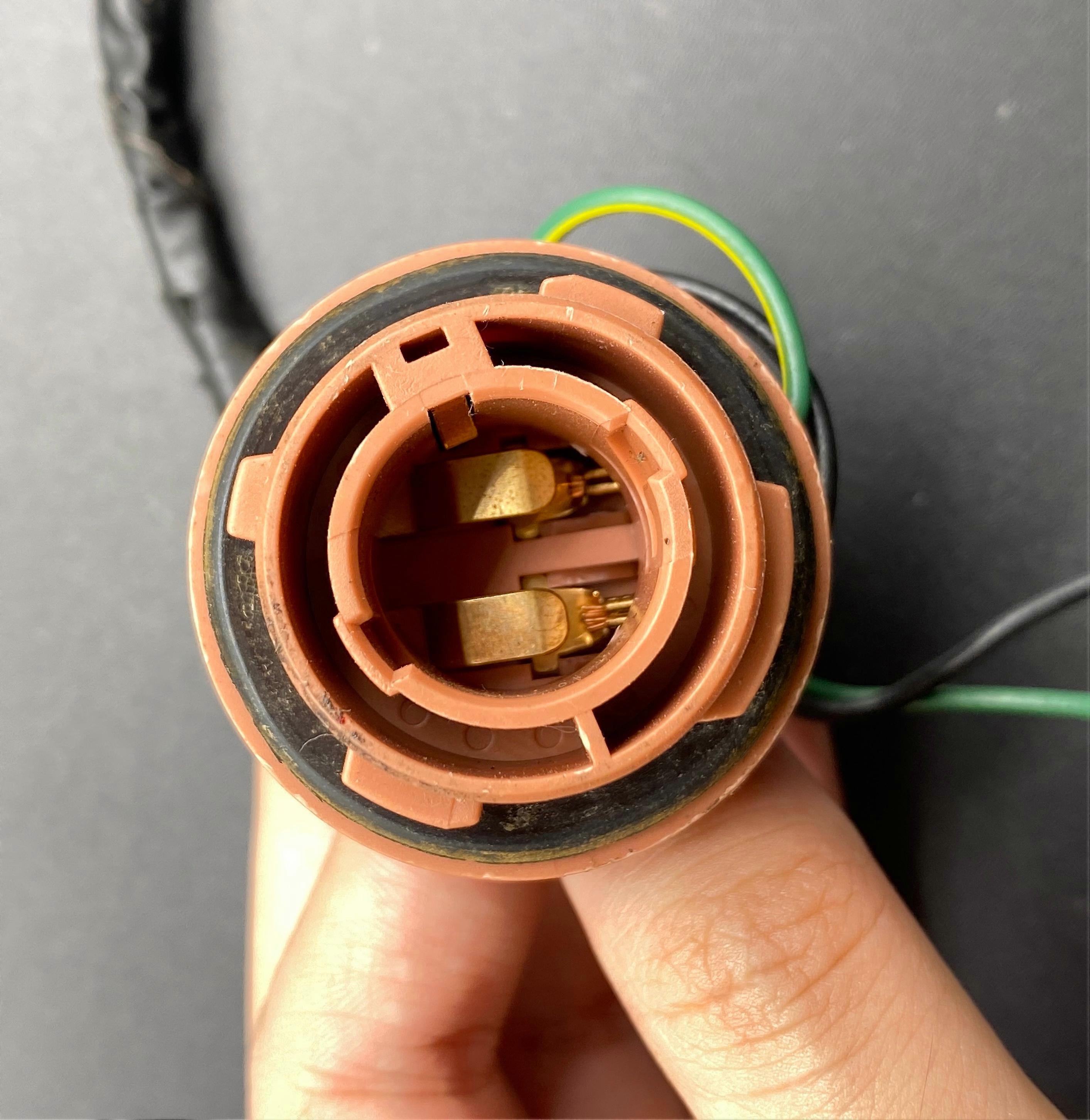 1pc עבור יונדאי סונטה mistra verna טוסון אלנטרה חדש סנטה פה זנב אור מסתובב בלם מחזיק אור