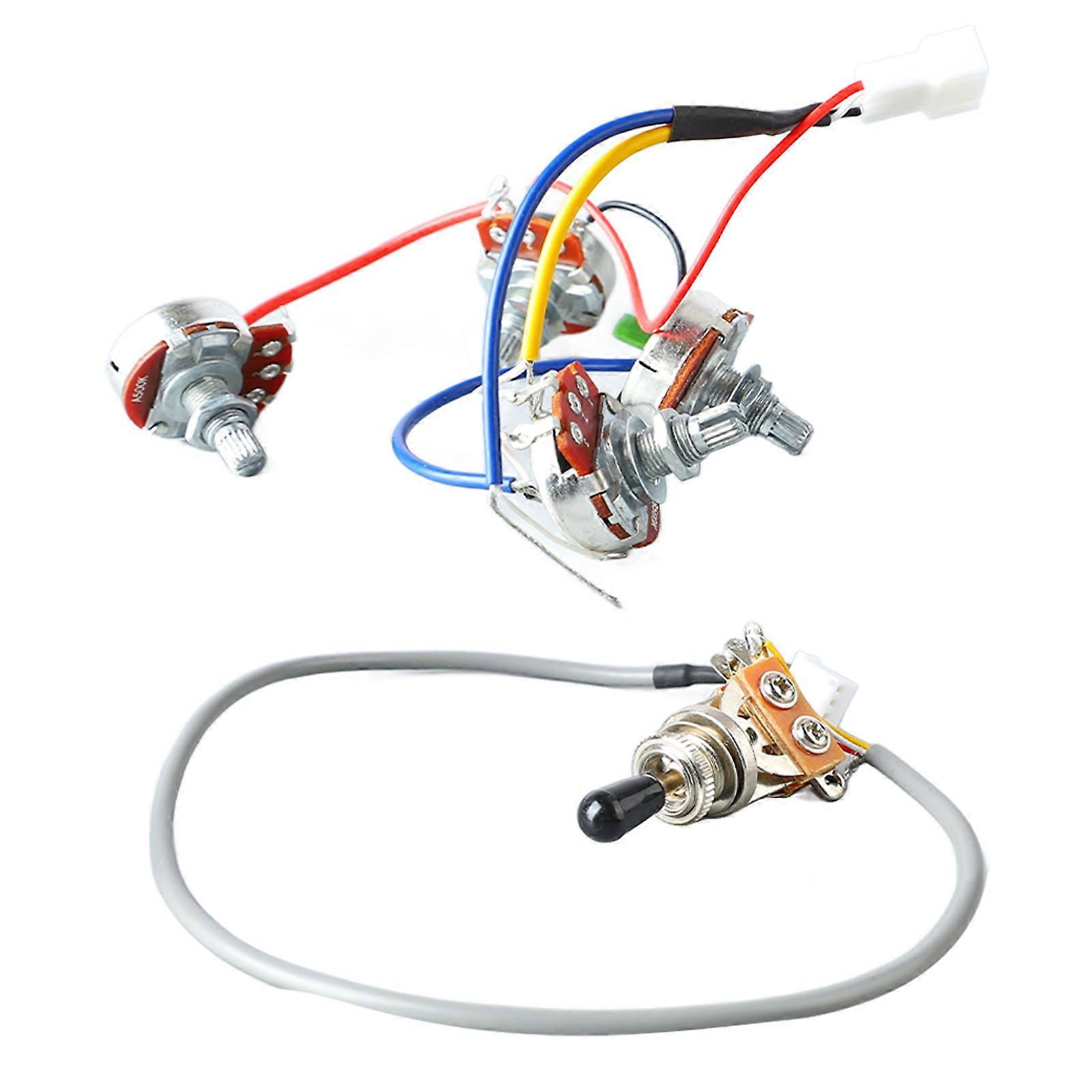 Gitarrkretskopplingskit Instickstyp Elgitarrkablage Anslutningskabelenhet