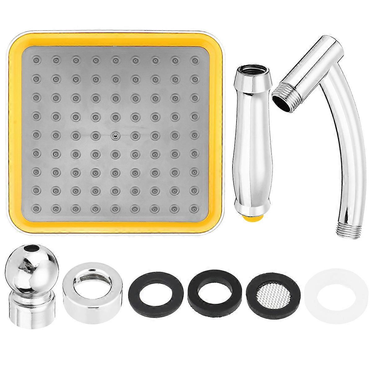 Large Square Top High Pressure Shower Head