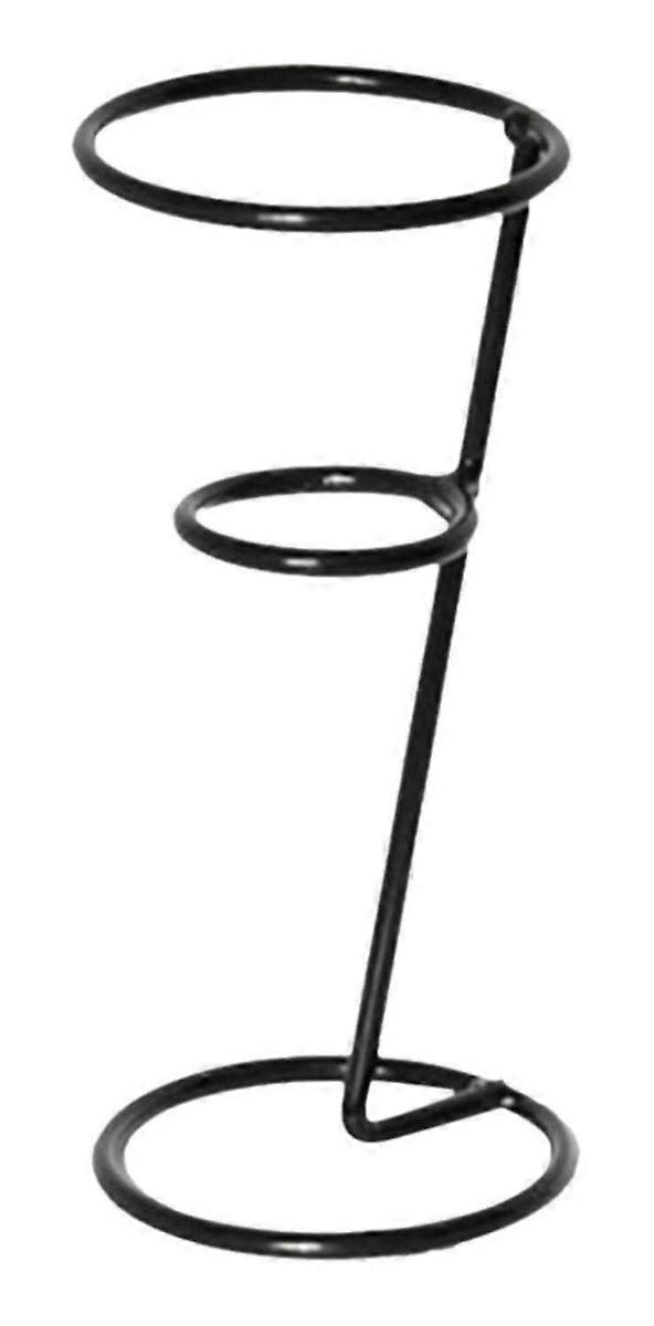 Ice cream display stand supplies, iron ice cream stand cone cone ice cream display stand cone shop display stand minimalist decorative base stand (Bla