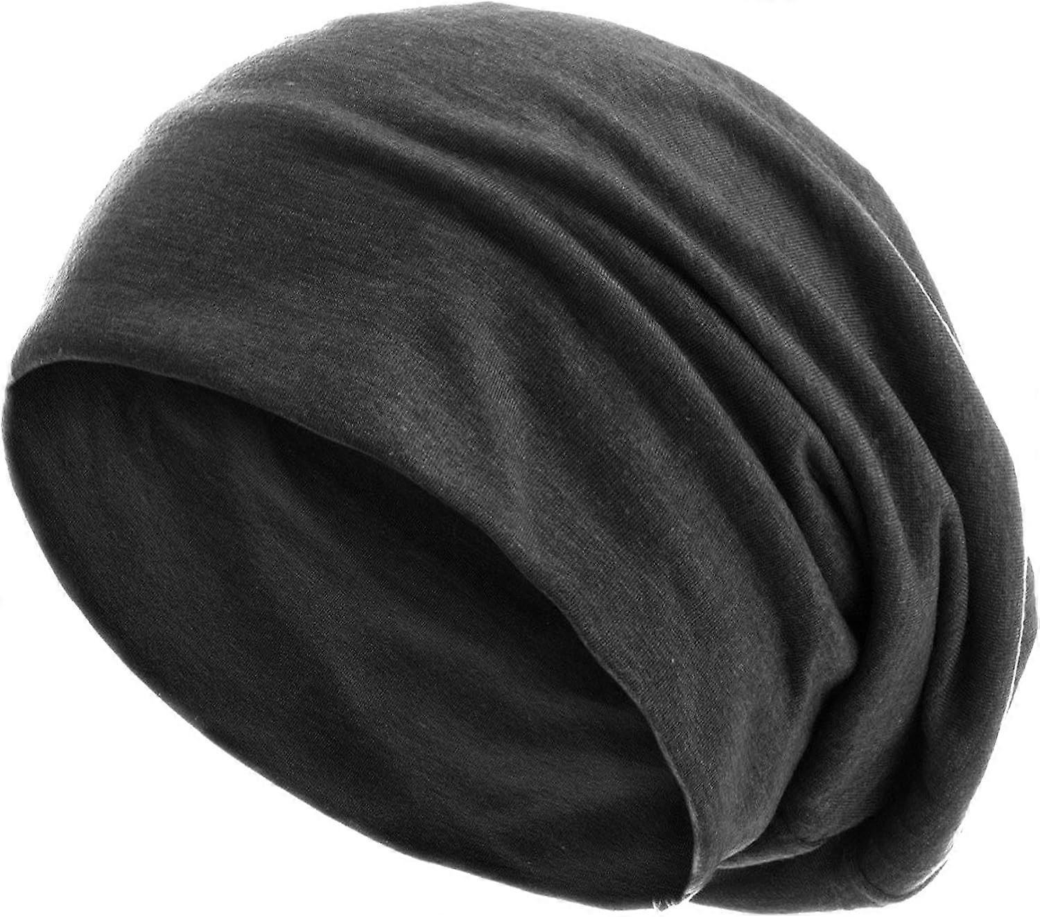Toque d’hiver Bonnet chapeau unisexe Slouch Réversible