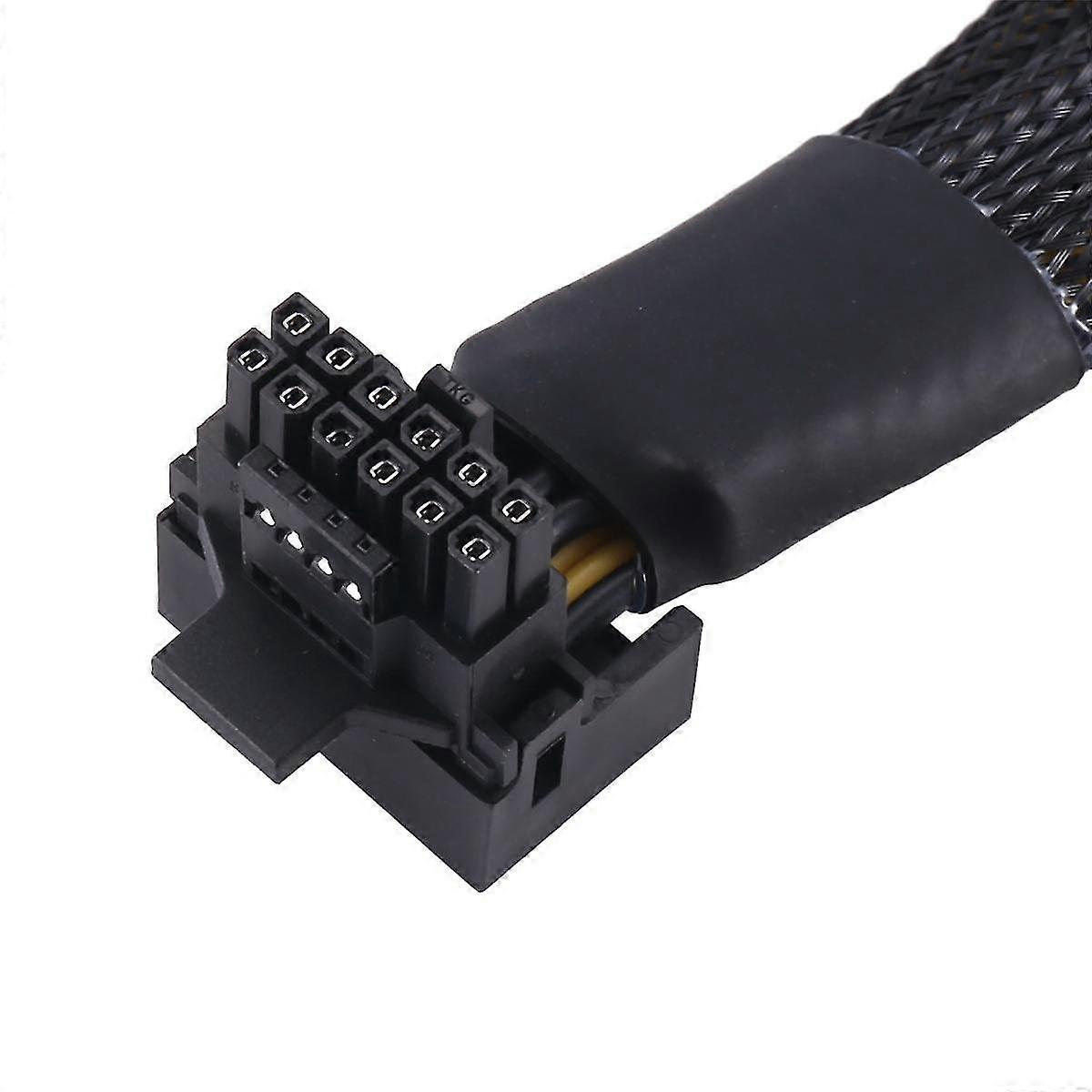 4x8pin Pci-e To 16pin(12+4) Pci-e 5.0 12vhpwr Connector 90-degree Elbow Cable Gpu Rtx4090 Rtx4080 S