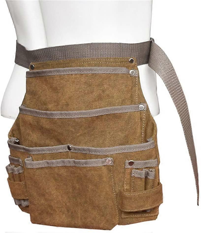 Canvas Tool Belt Bag Tool Apron Tool Bag Repair and Installation Tool Bag
