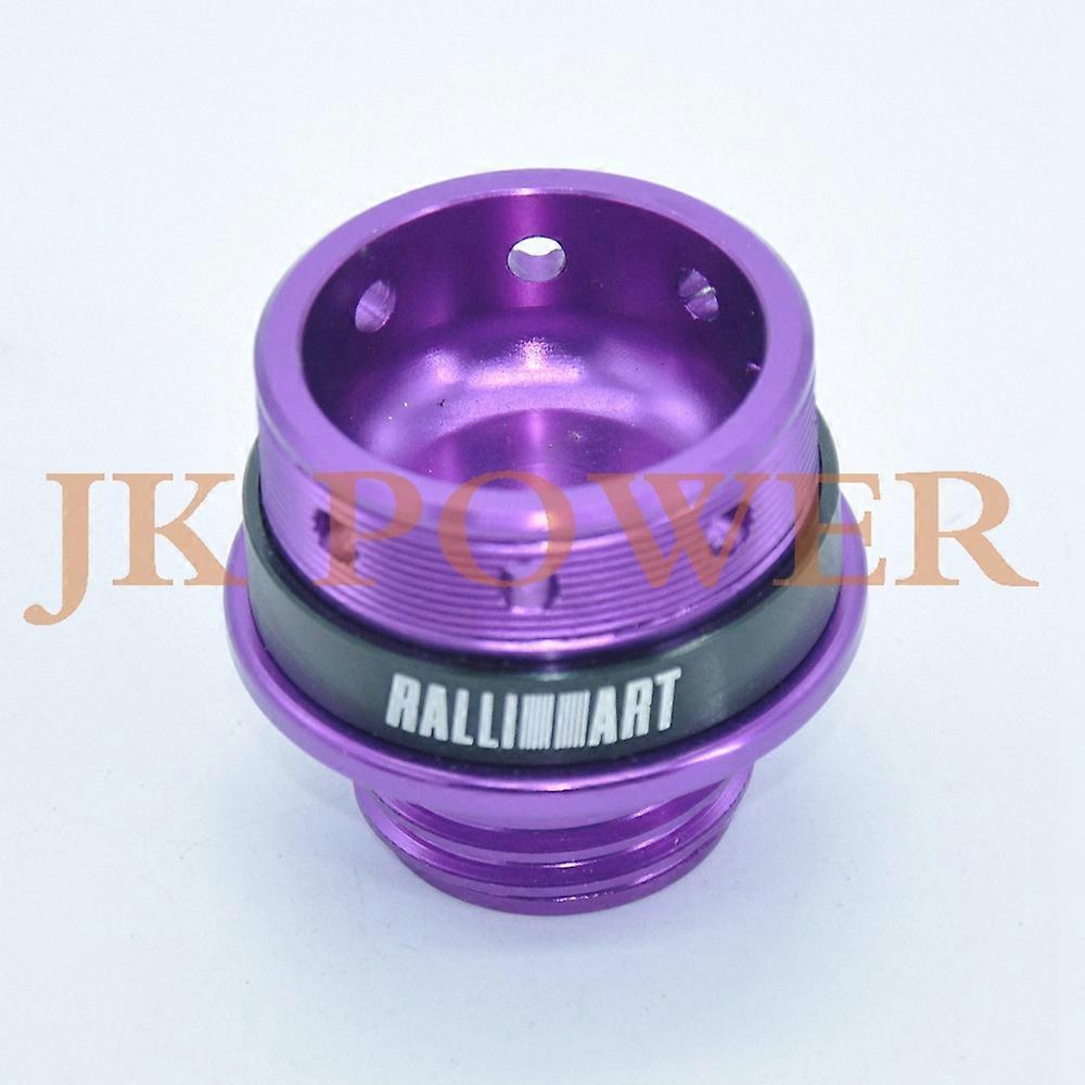 JK Ralliart Aluminum Engine Oil Tank Cap Oil Filler Cap For Mitsubishi