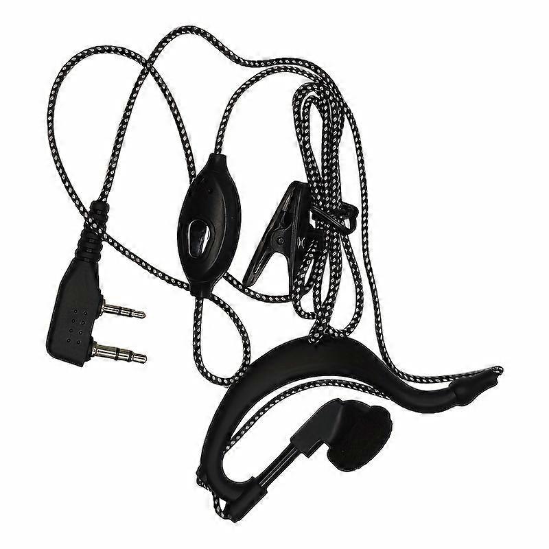 Baofeng Walkie Talkie Headphones with Braided Rope for Clear Communication on BAOFENG UV5R UV82 BF-888S Two-way Radio