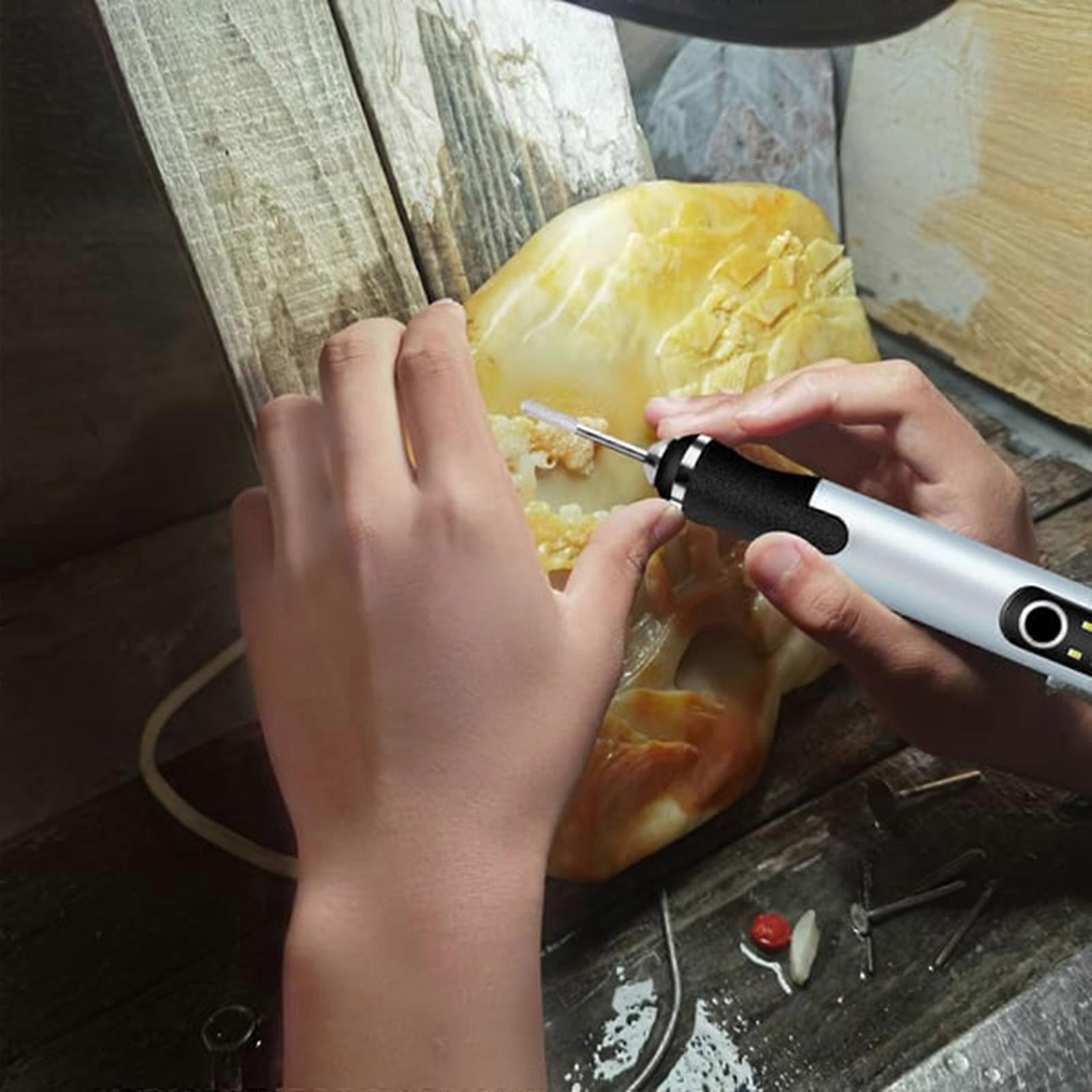 Mini Electric Engraver Etching Machines Cordless Engraving Tool Rechargeable USB,100% NEW